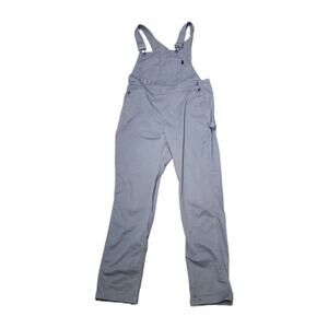 40 Grit by Duluth Trading Men's M Regular Gray Bib Overalls Workwear